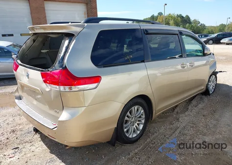 2014 Toyota Sienna Xle V6 8 Passenger из США, поврежденный, VIN 5TDYK3DC4ES442982